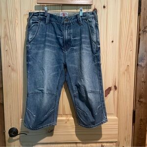 Caterpillar Men's Denim‎ Shorts Size 34